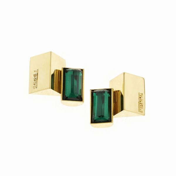 FERRE' - Pair of ear clips, Gianfranco Ferrè