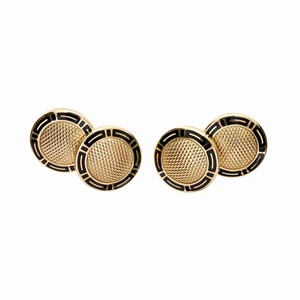 BULGARI - Pair Of Cufflinks, Bulgari